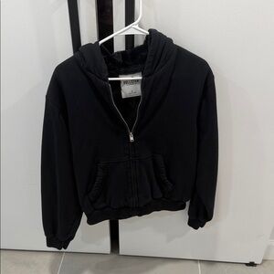 Hollister Black Fleece-Lined Hoodie